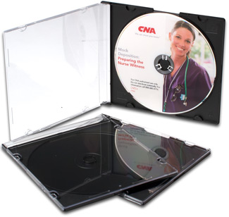 Slimline DVD Cases Packaging, Slim DVD Cases, DVD Slimline Cases