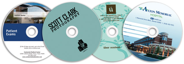 silkscreened blank cd media