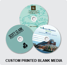 DVD In Custom Printed Blank Media