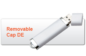 Removable Cap DE USB Flash Drive
